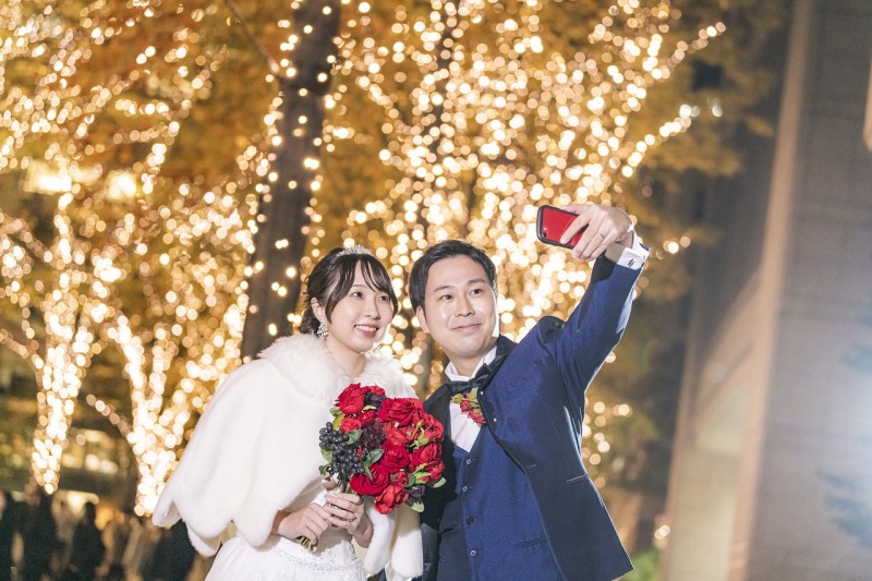 おふたりらしい一枚も♪