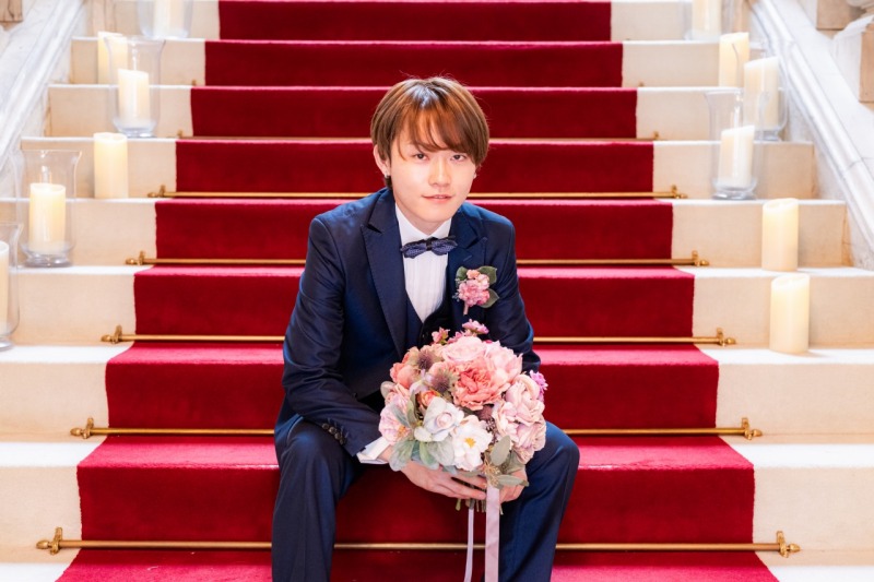 ご新郎様ソロショット
