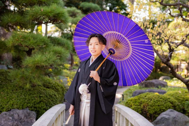 新郎ソロショット