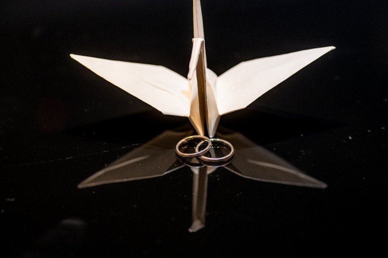 おふたりの大切なお小物ショット