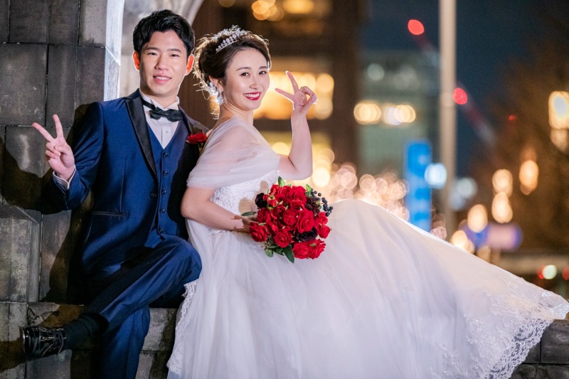 にこにこ笑顔でピース☆