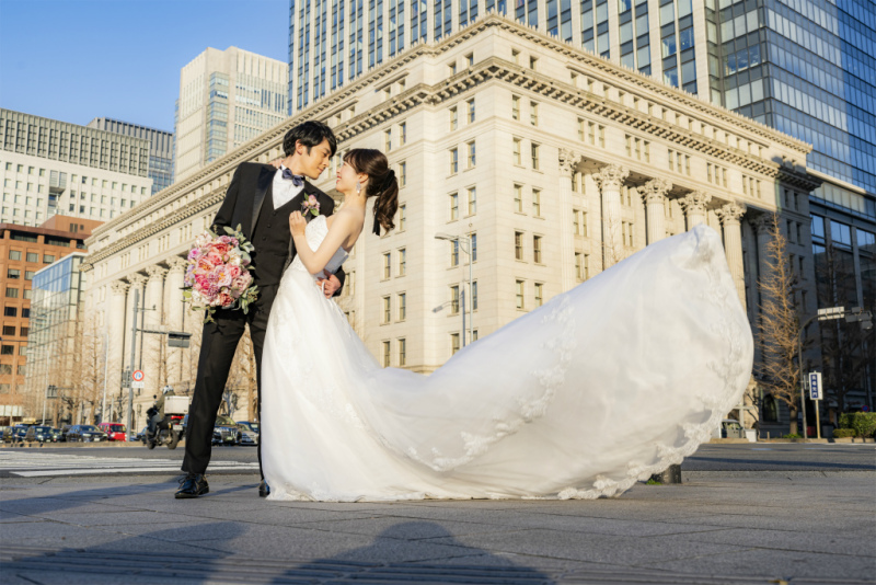 ドレス、ファサッ～のショット