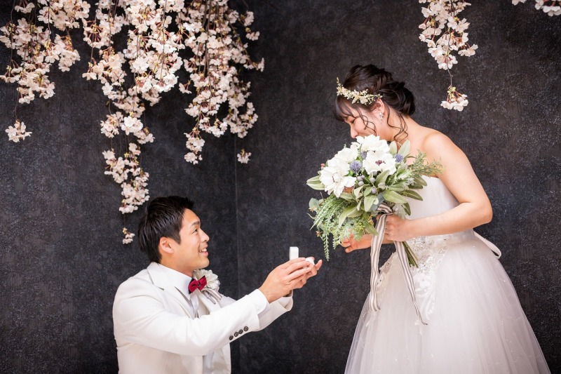 結婚指輪のお渡しからスタート☆