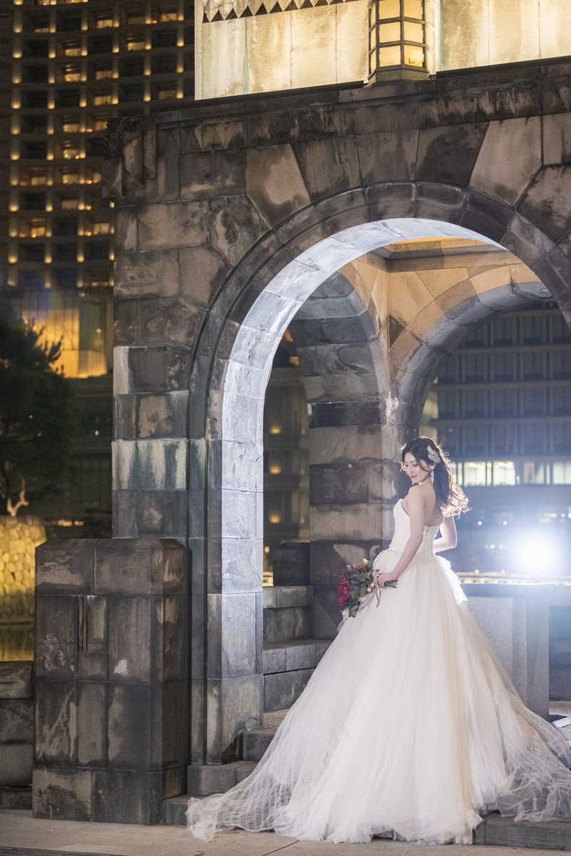 和田倉門で見返り美人に♪