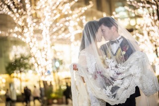 イルミネーションも満喫できる東京駅周辺での撮影♪