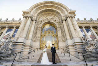 フランス、パリで叶える優雅なハネムーンデイフォト♪