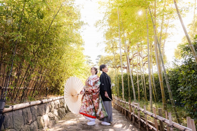 和装と洋装を一日で撮影!