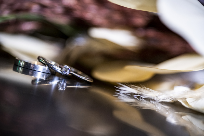 ブーケ＆指輪ショット☆