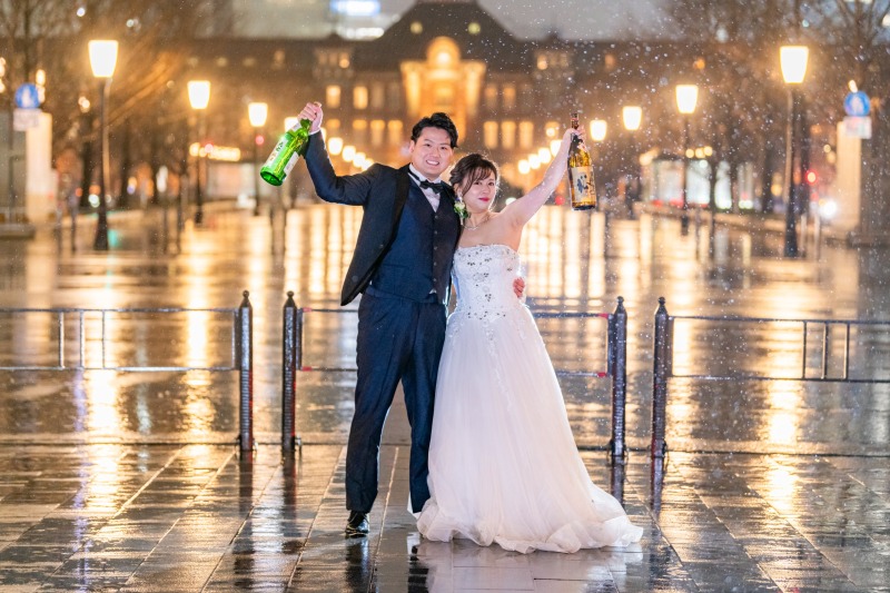 おふたりらしい1枚も!