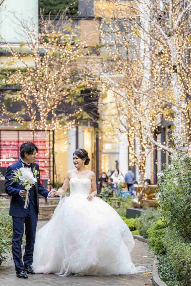 イルミネーションは連れ添って♡