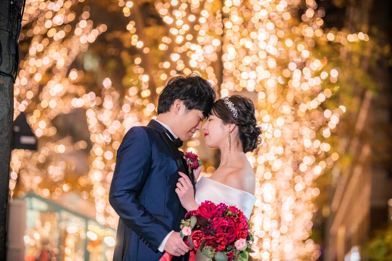 おでここつんショット