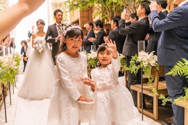 小さなリングガールたち☆