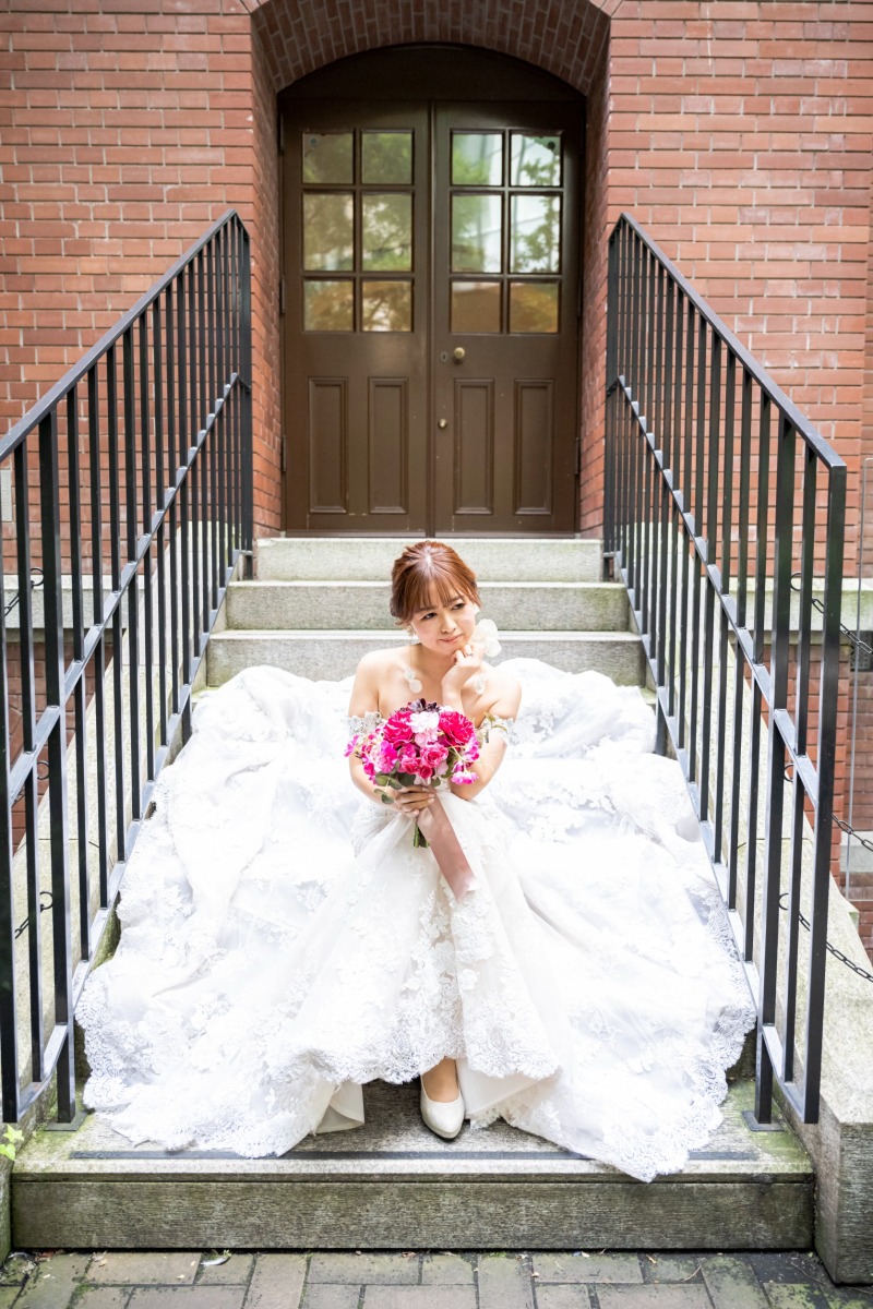 三菱一号館で階段ショット!