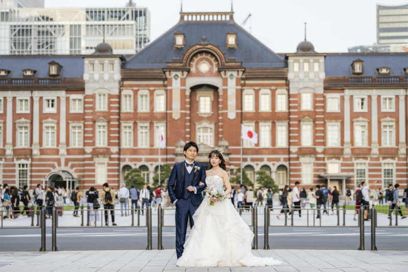 東京駅でセンターショット！