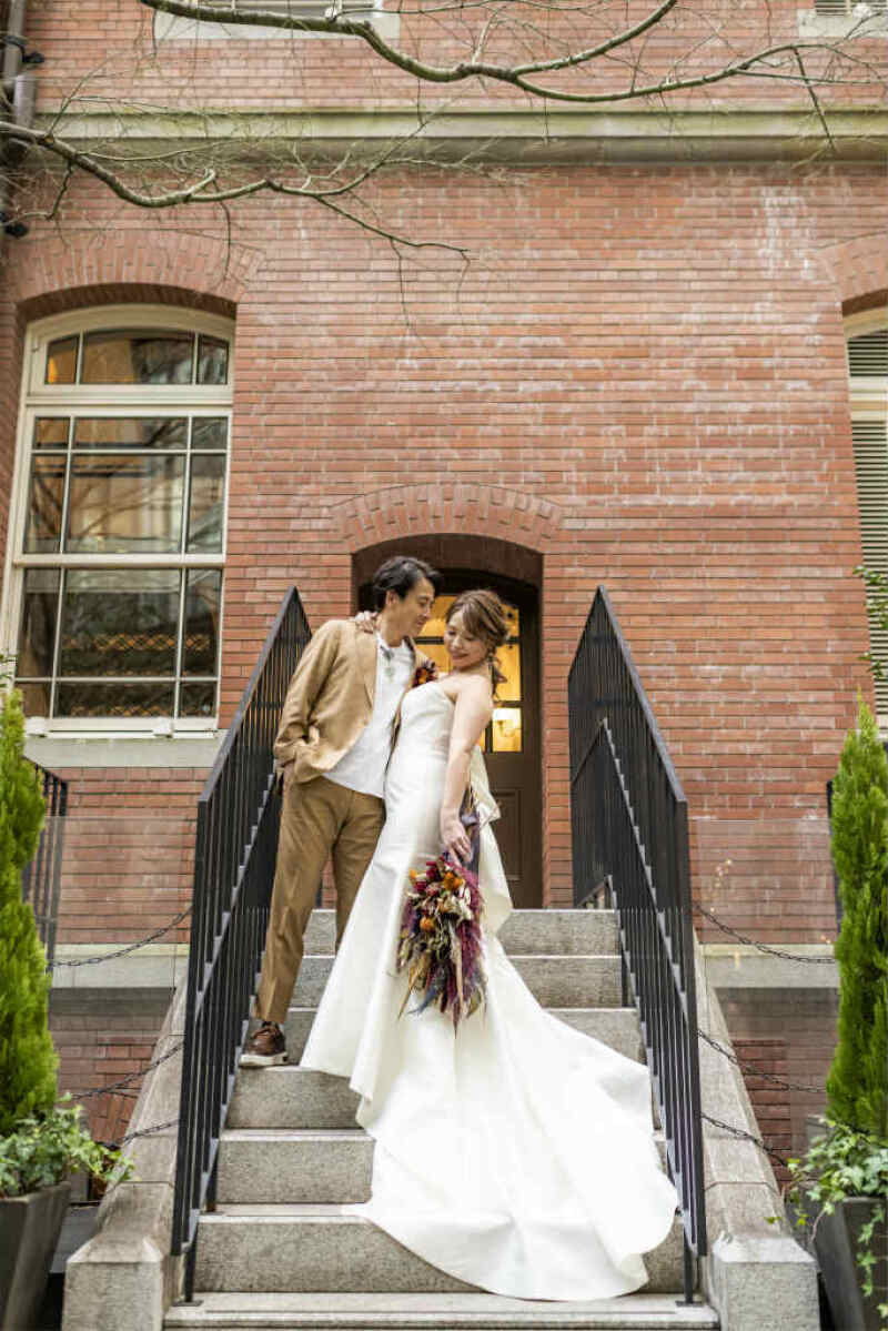 三菱一号館美術館で階段ショットを♪