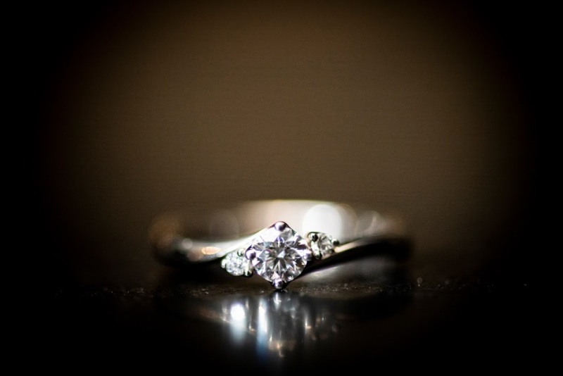 指輪ショット☆