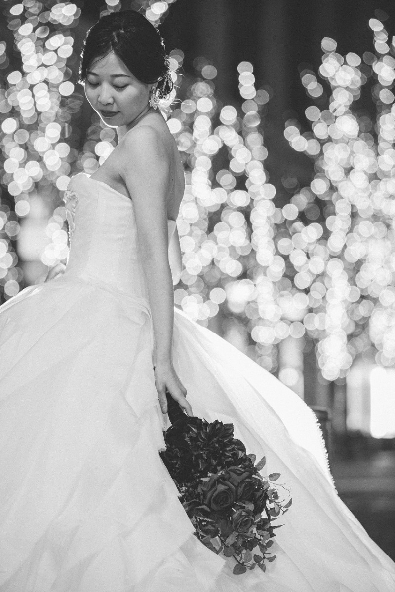 モノクロで格好良く☆