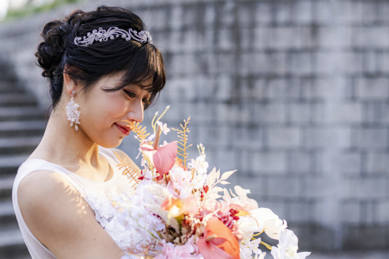 ご新婦様のソロショット☆