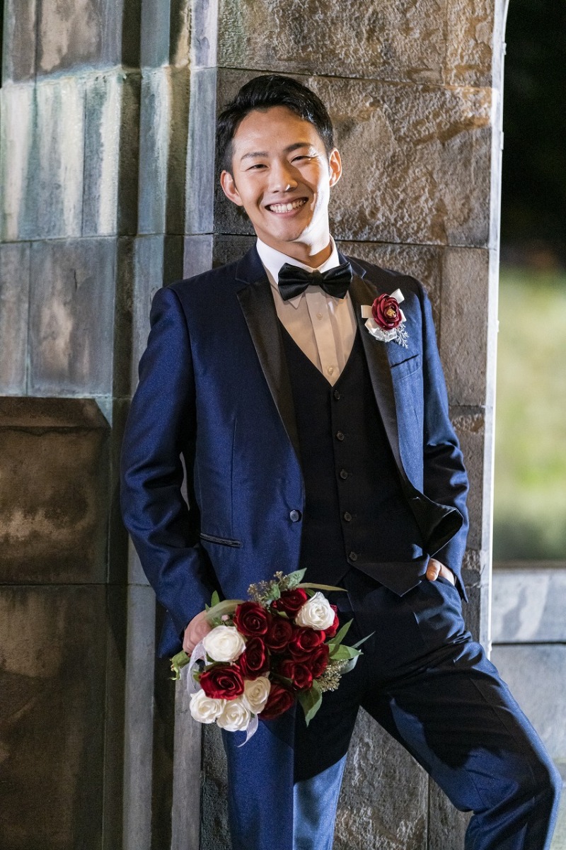 ご新郎様ソロショット