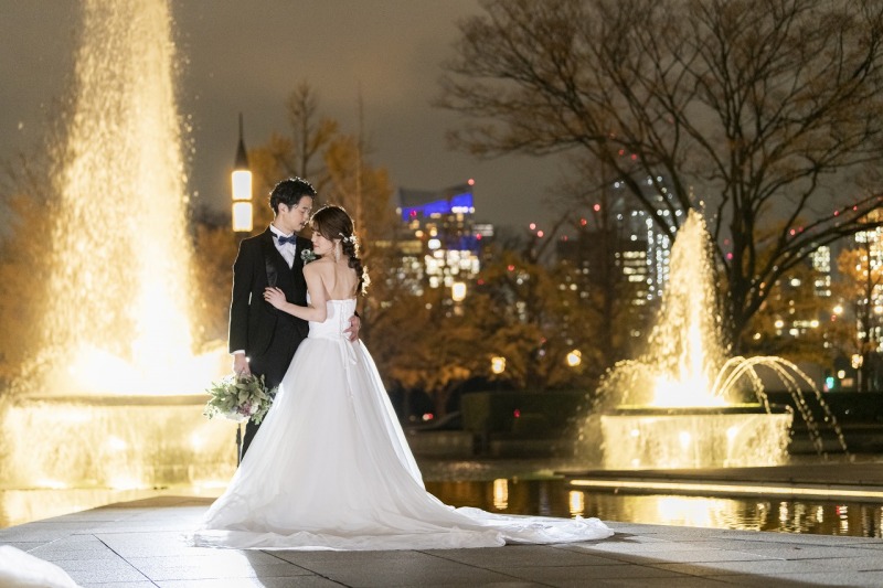 和田倉噴水公園で