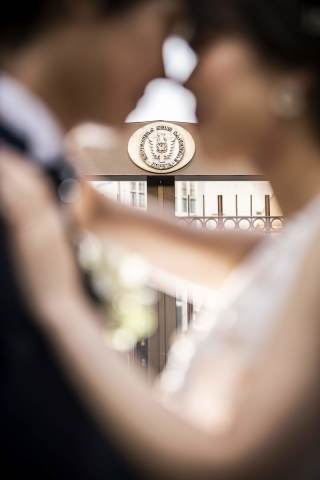 お二人の青春が詰まった母校で前撮り☆