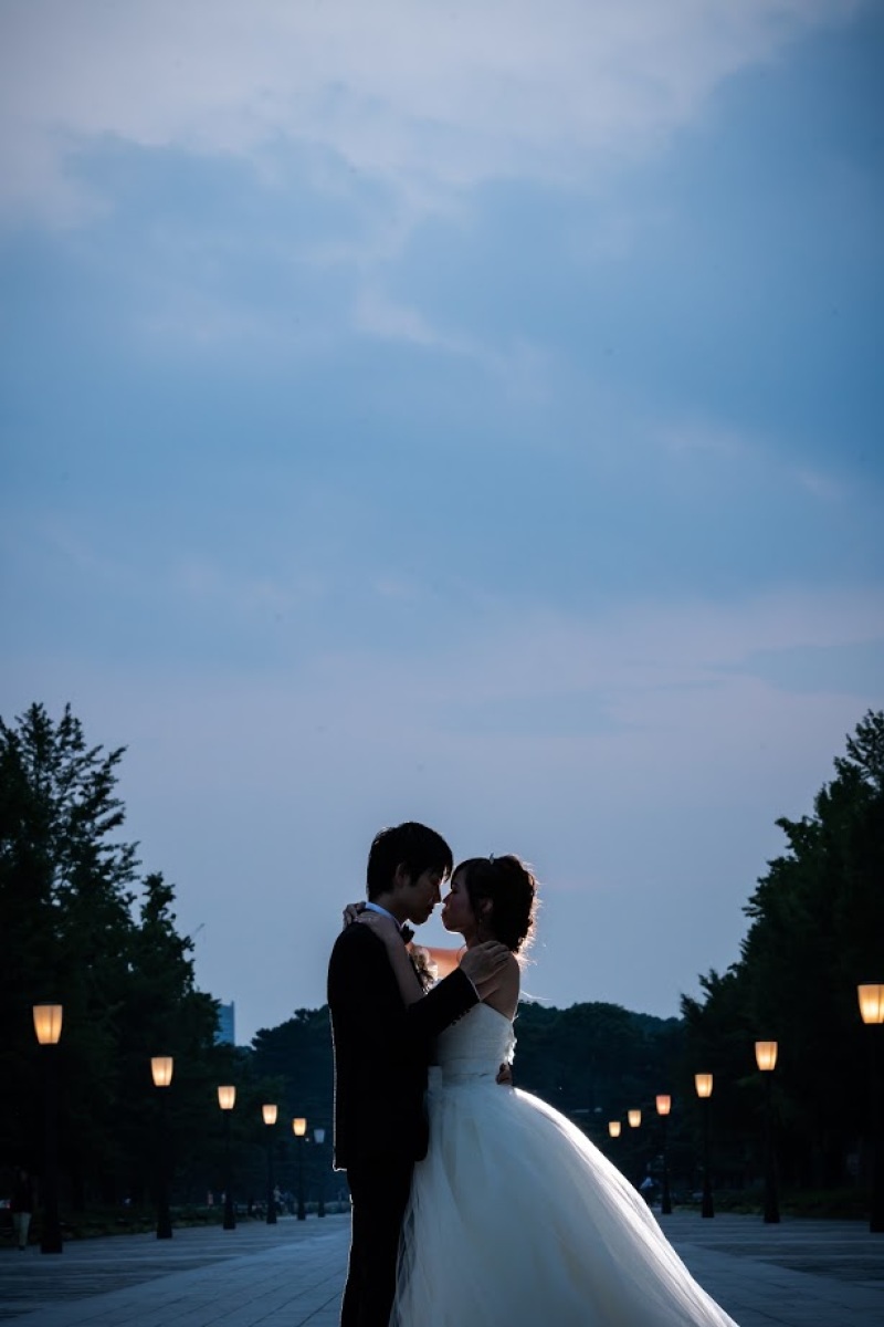 お二人のシルエット☆