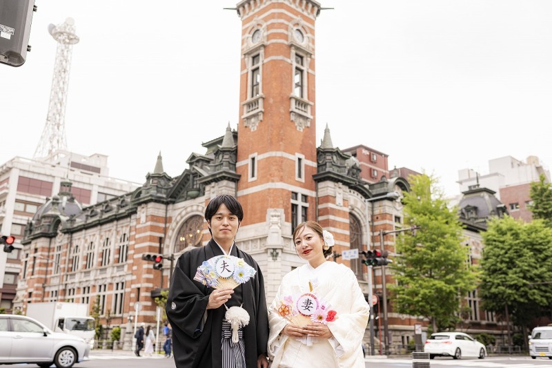 和装姿で楽しむ横浜の街角フォト