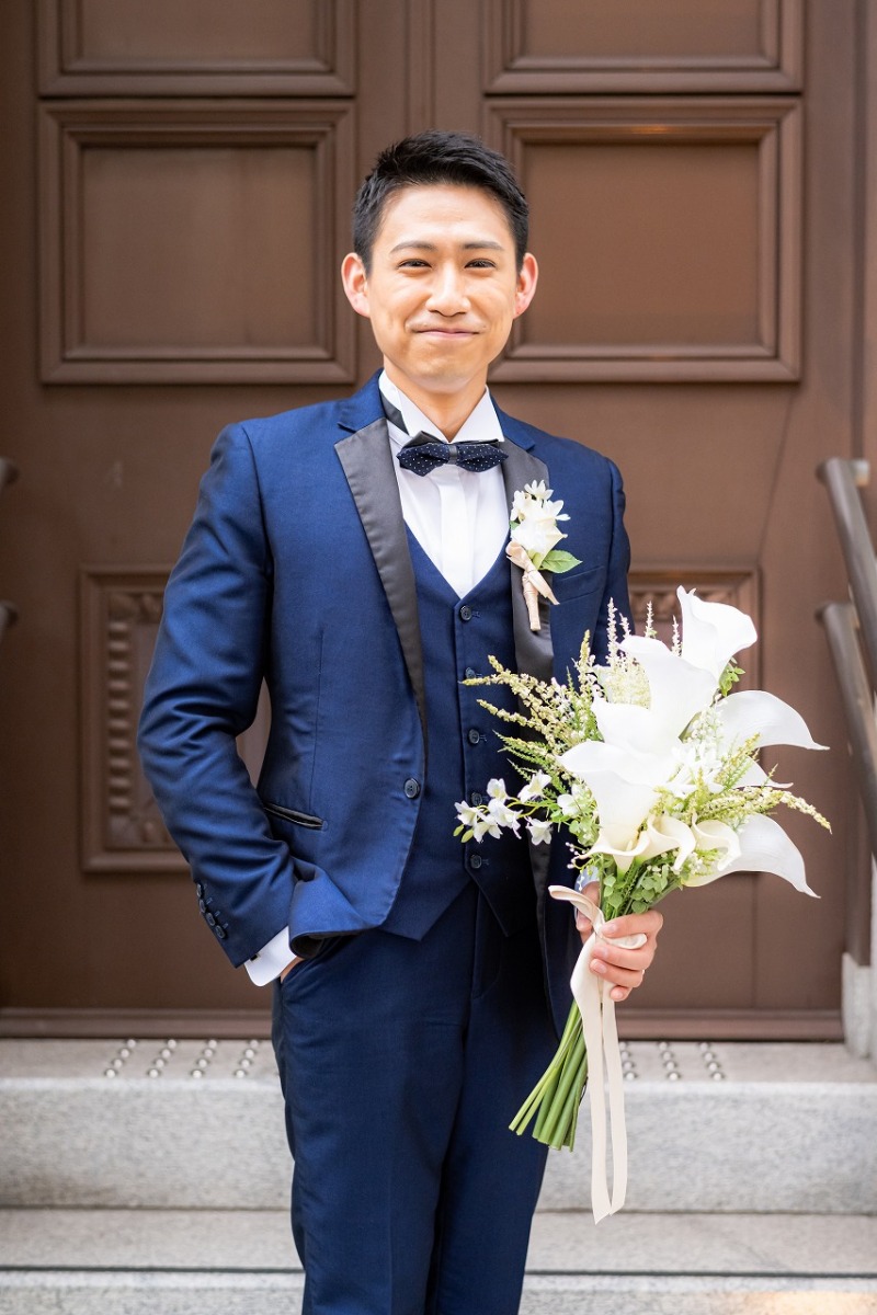 ご新郎様のソロショットも・・・
