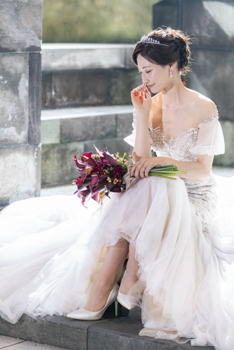 優雅なお座りショット♪