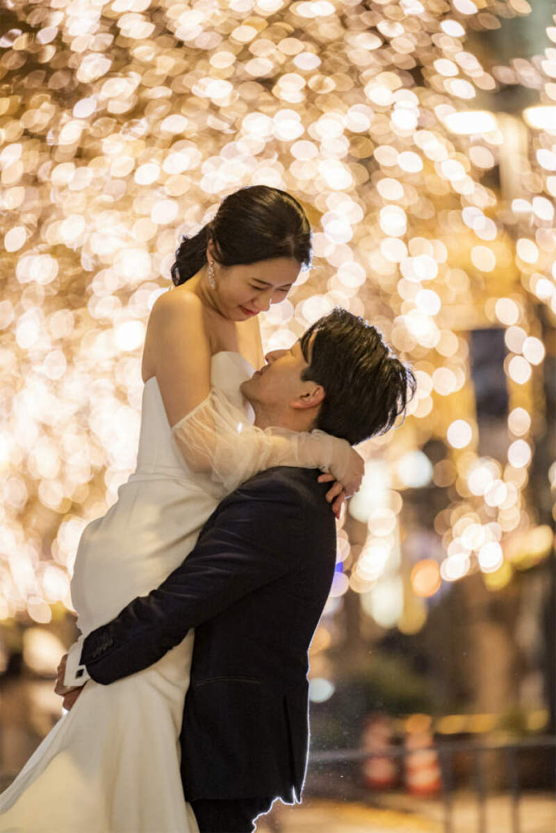 イルミネーションに包まれる一枚を☆