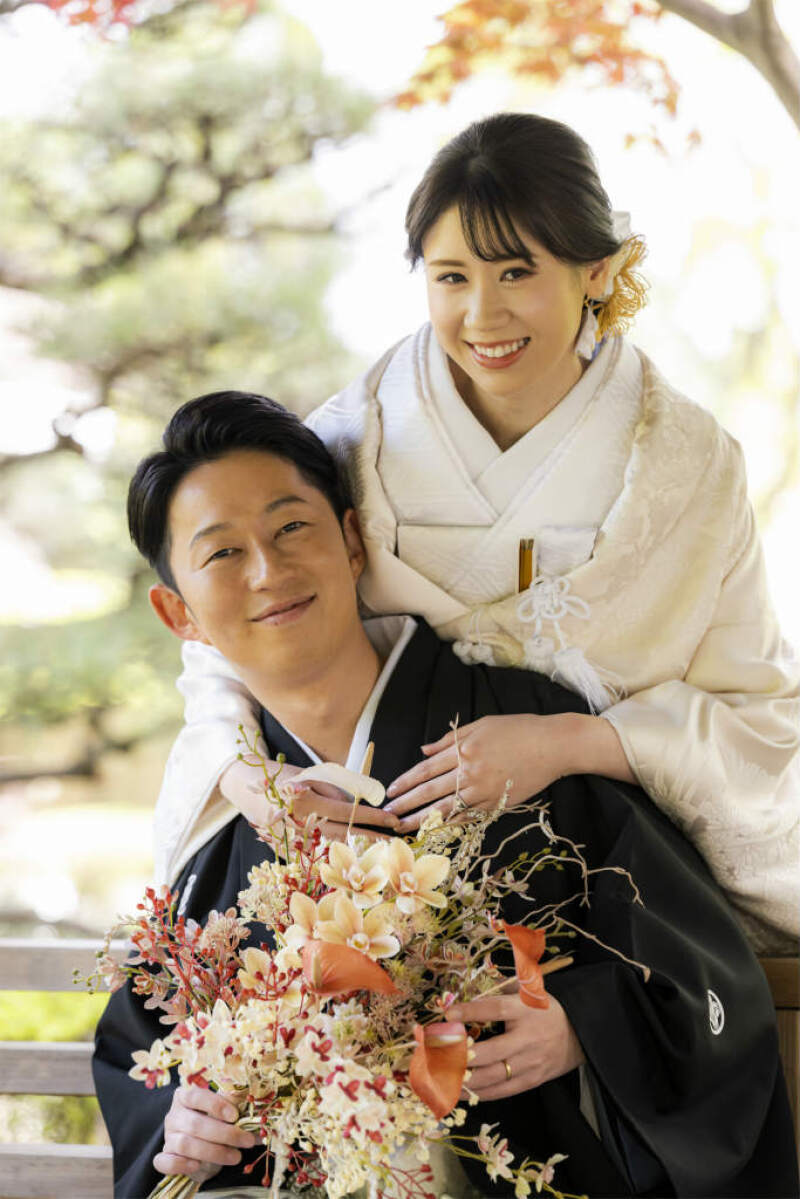 カジュアルなハグショットも♪