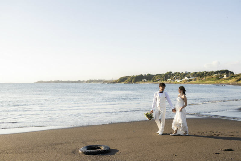海辺でお散歩…♪
