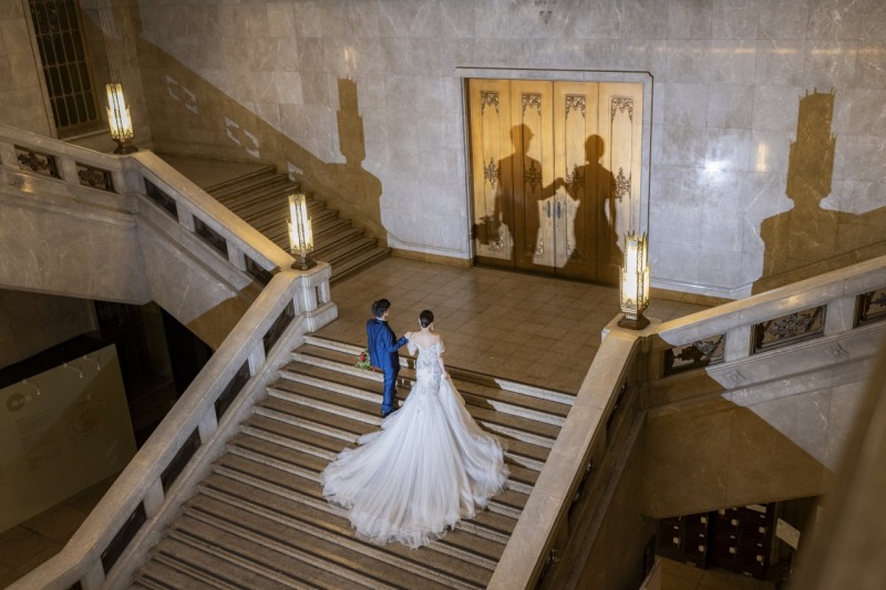 国立博物館といえば大階段！