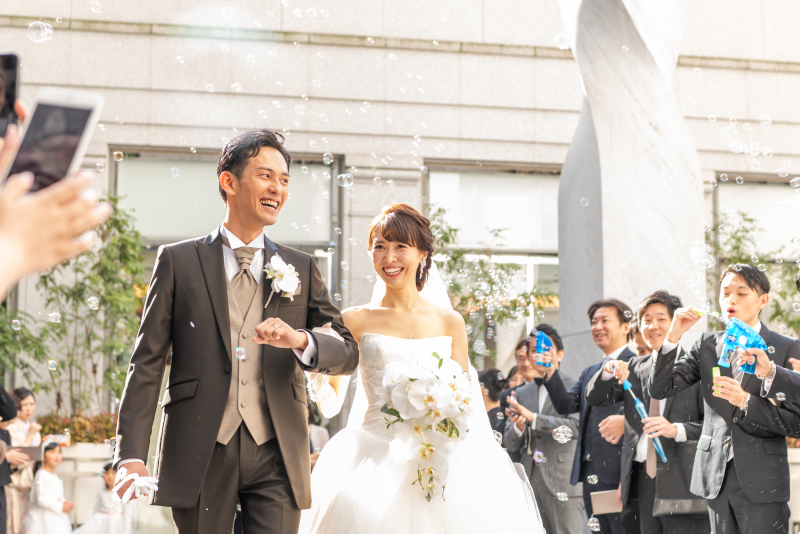 シャボン玉演出☆