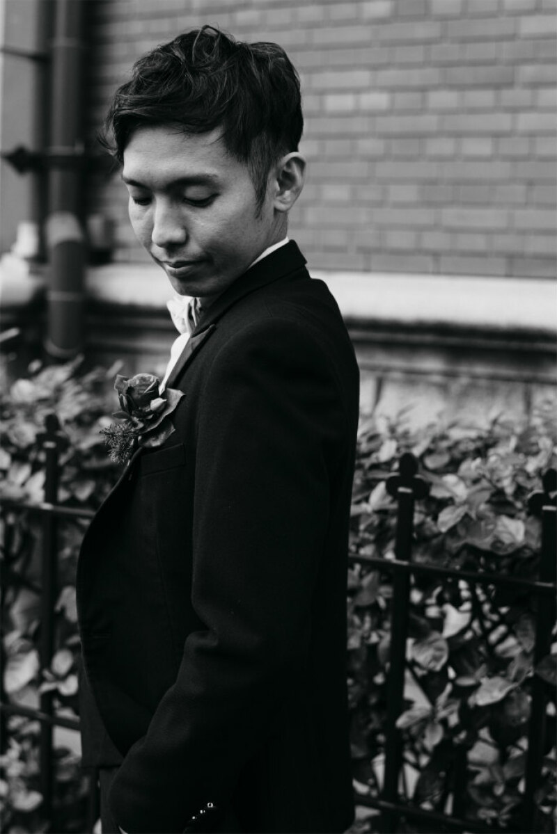 ご新郎様ソロショット