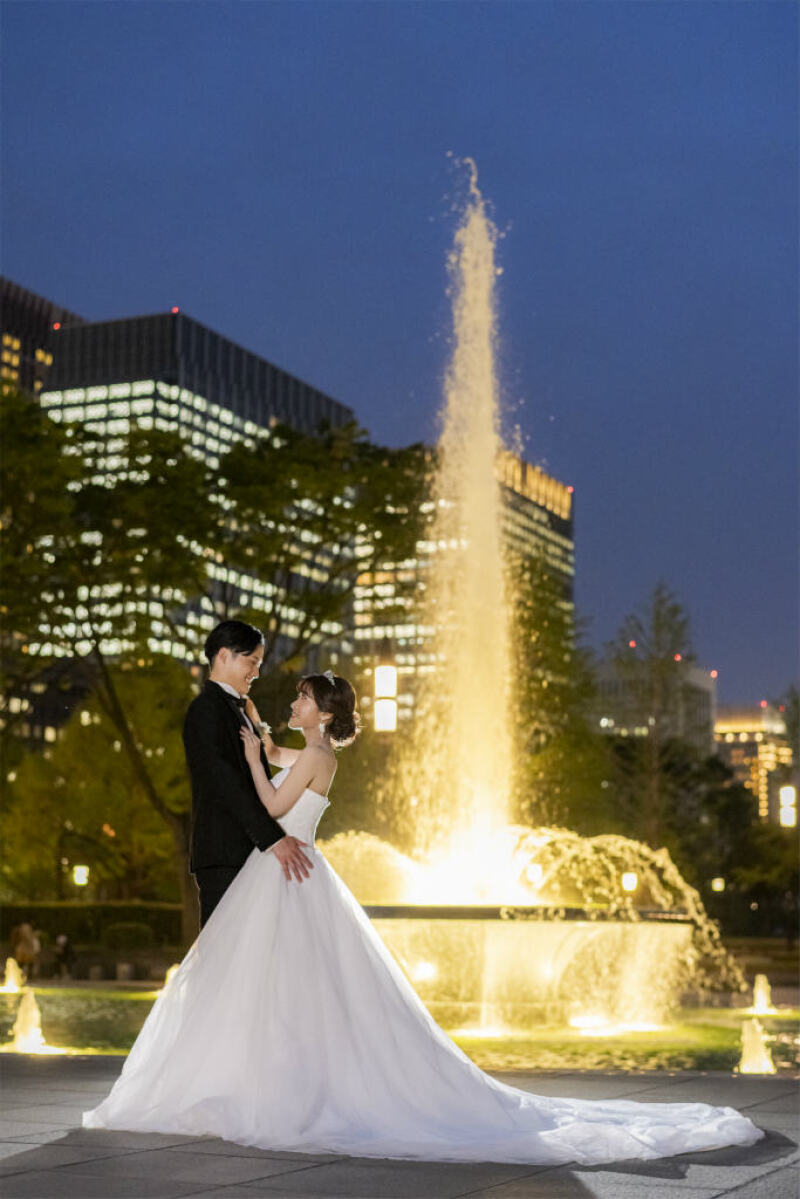 和田倉噴水公園で