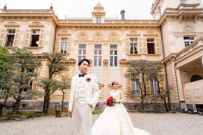 旧岩崎邸にて、とっておきのフォトウエディング