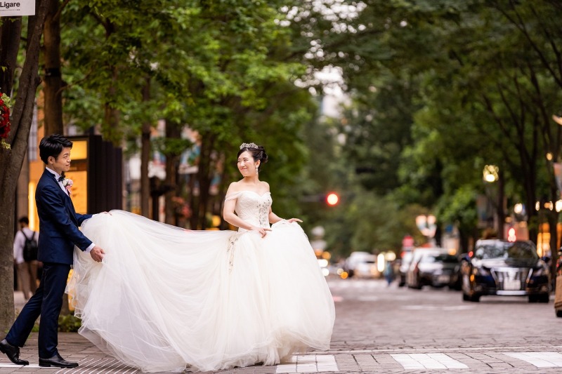 横断歩道ショット☆