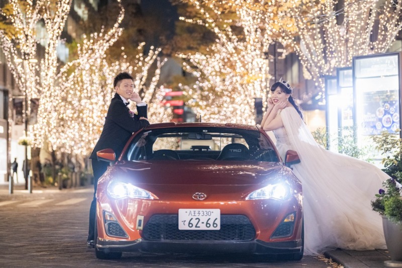 お車と叶える！和装洋装撮影する充実の1日！