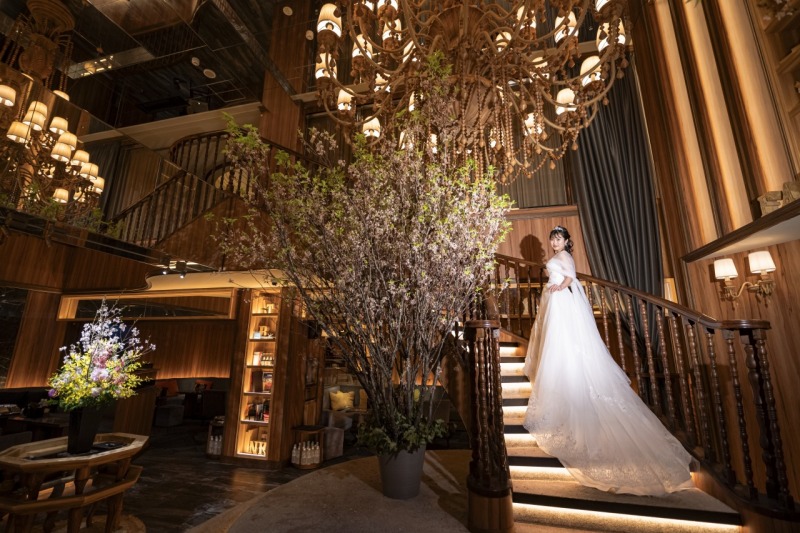 まずはご新婦様のソロショットから♡