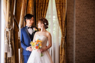 旧細川侯爵邸での大人なウェディングフォト♡