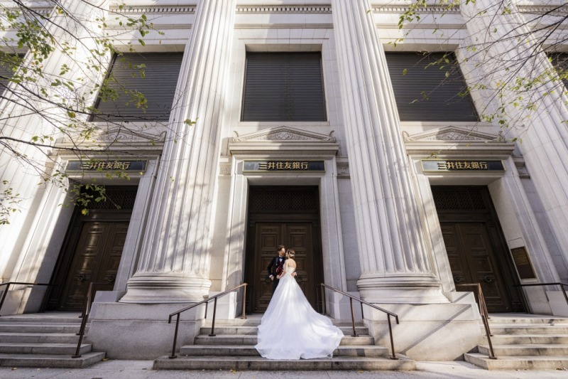 日本橋でデイフォトの前撮り♪