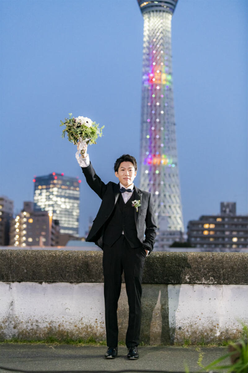 ご新郎様ソロショット☆