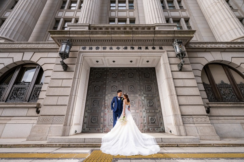 安田生命ビルで重厚な一枚を♪