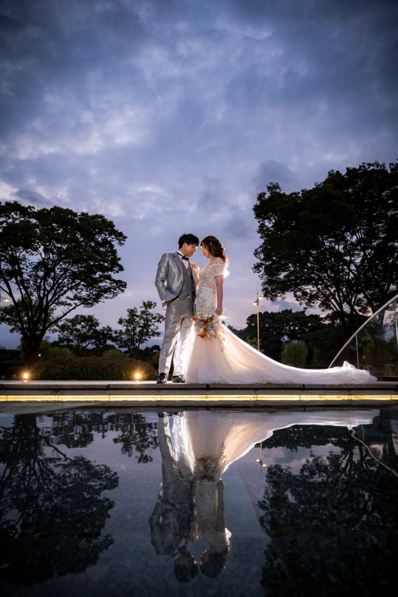 トワイライトショットを和田倉噴水公園で