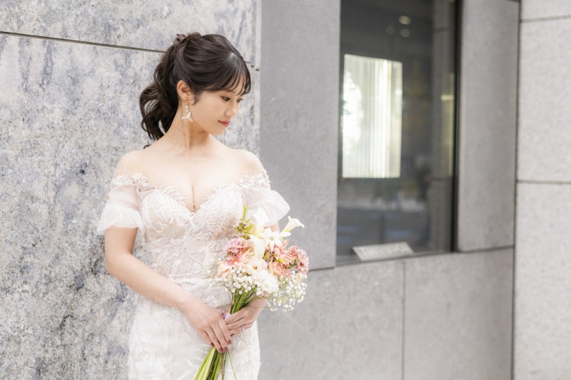 ご新婦様のソロショット