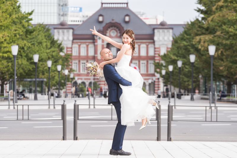 ウエディング抱っこ♪