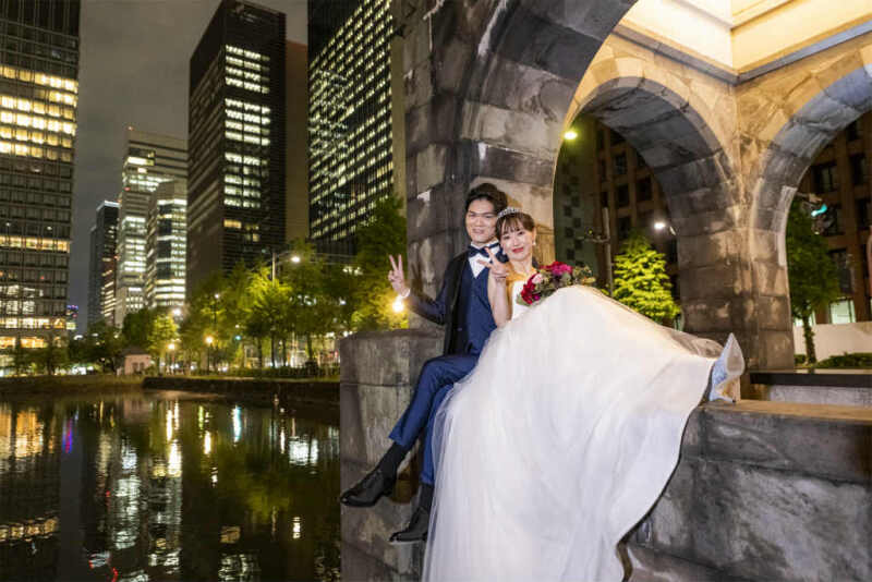 最後はピースで