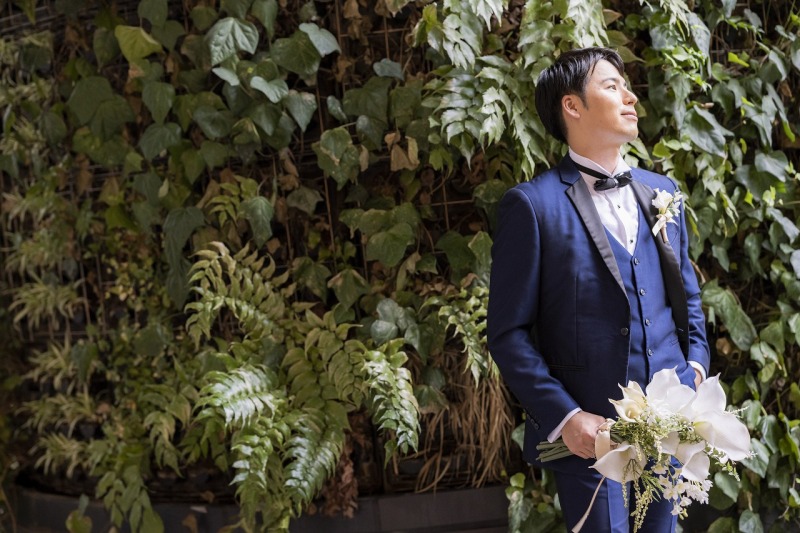 ご新郎様ソロショット