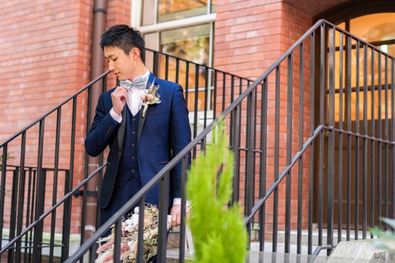 ご新郎様ソロショット☆